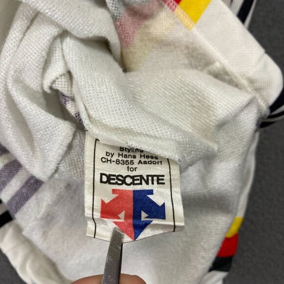 Vintage Descente Cycling Jersey Germany Size Small 1/4 Zip Pullover Striped - Picture 8 of 10